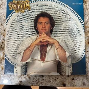 Larry Gatlin Straight Ahead Vinyl Record